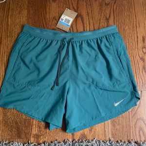 Teal Nike running shorts medium never used